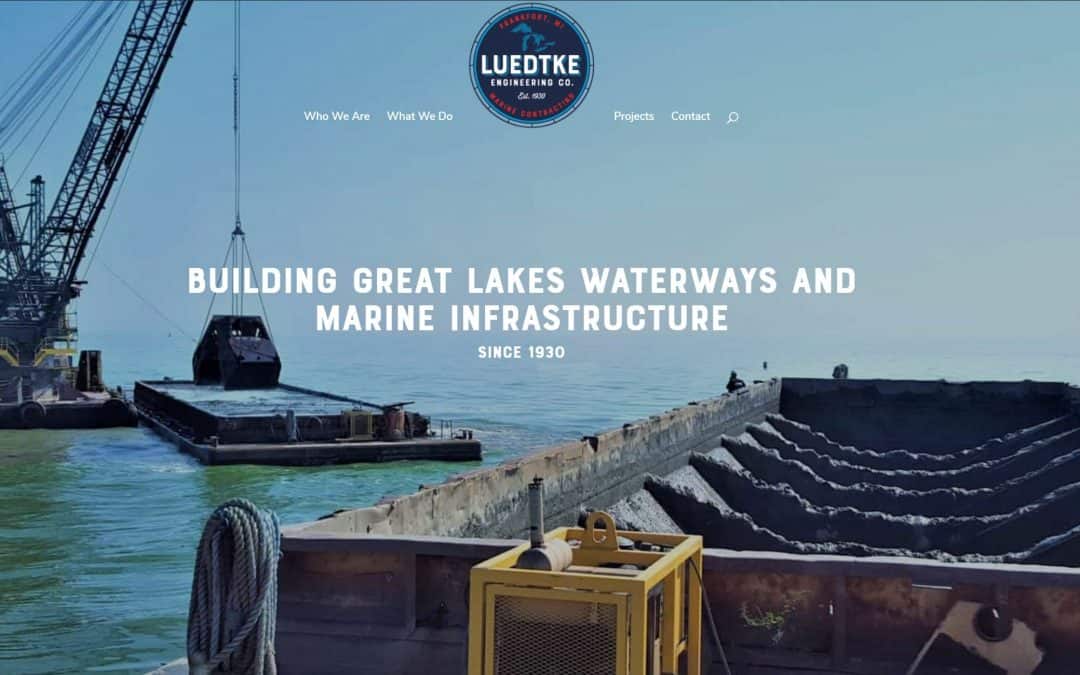 homepage of Luedtke Engineering Company